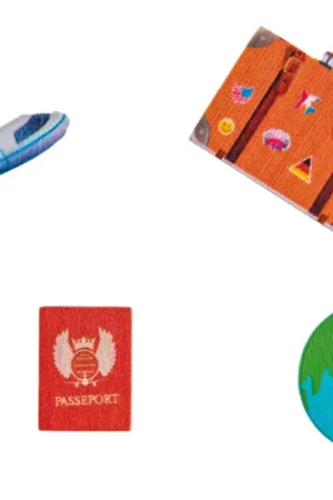 Confettis de table Voyage Bon Plan