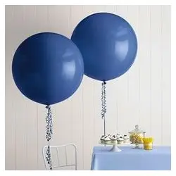 Ballon Géant Gonflable Bleu Marine 1 m Produit De Marque