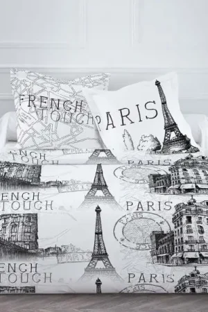 Offre Limitée Housse de couette pas cher 240X260 French Touch