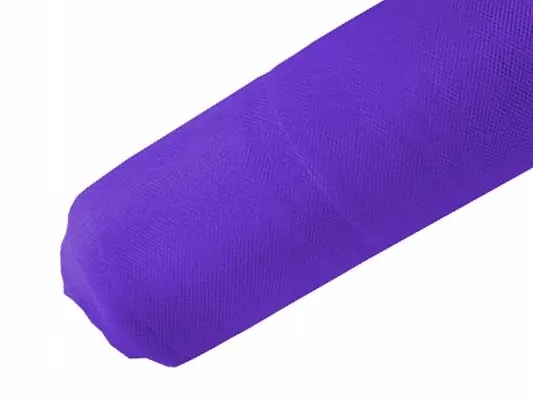 Haute Qualité Tulle Souple Mariage Grande Largeur Violet 150cm x 50 mètres