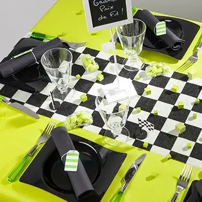 Nappe en voie seche Vert anis en rouleau 25m Offre Du Jour