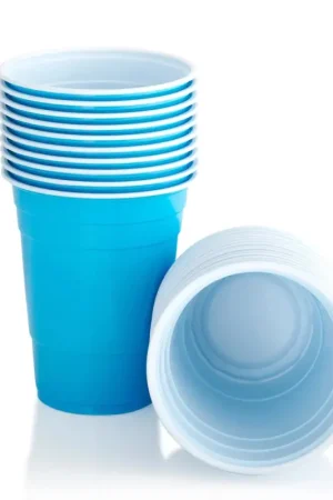 Soldes Gobelet Americain Turquoise Geant 50cl x10 pièces