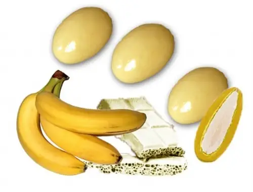 Dragees Coeur d'Amande Banane x 500gr Satisfait Ou Remboursé