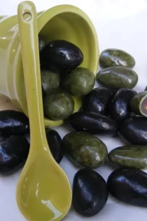 Dragees Gourmandise Olive Verte et Noir x 500gr Commande En Gros