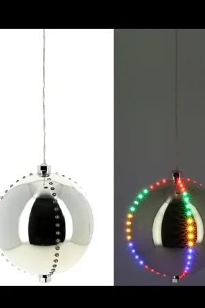Offre Spéciale Boule lumineuse Digital Argent 72 LED Multicolore