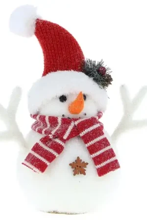 Achat Immédiat Bonhomme de neige polaire avec echarpe
