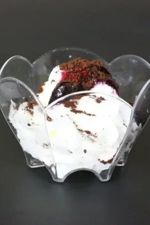 Verrine Tulipe transparente x 25 pièces Prix Bas