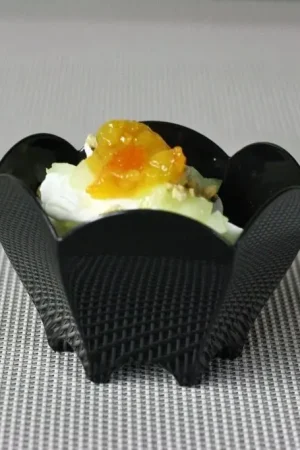 Verrine Tulipe Noire x 12 pièces Authentique