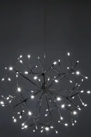 Lustre Lumineux de Noel 80 LED Blanc Prix Promo