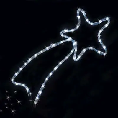 Offre Exclusive Etoile lumineuse filante Blanche