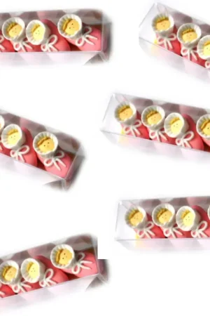 Nouveauté Dragees Baptême Petits Baigneur au sucre Rose x 500gr