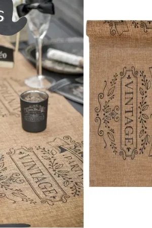 Acheter Direct Chemin de table Mariage Vintage