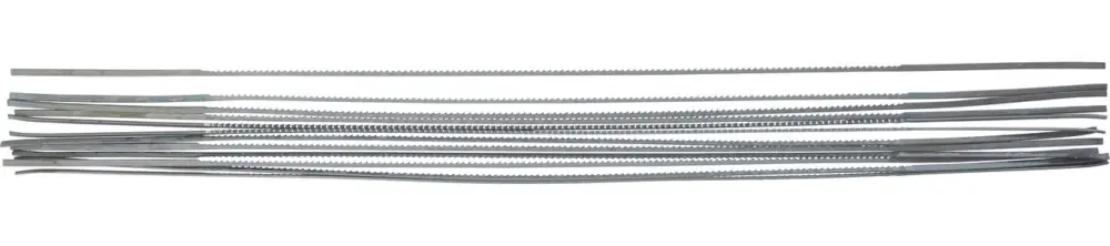Lames de scie, 12 pc., env. L 130 mm, env. ép. 3/moyen Meilleure Vente