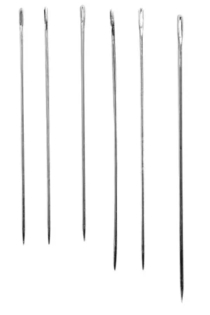 Set d'aiguilles à coudre poupées, 6 pc., extra L Promotion Saisonnière