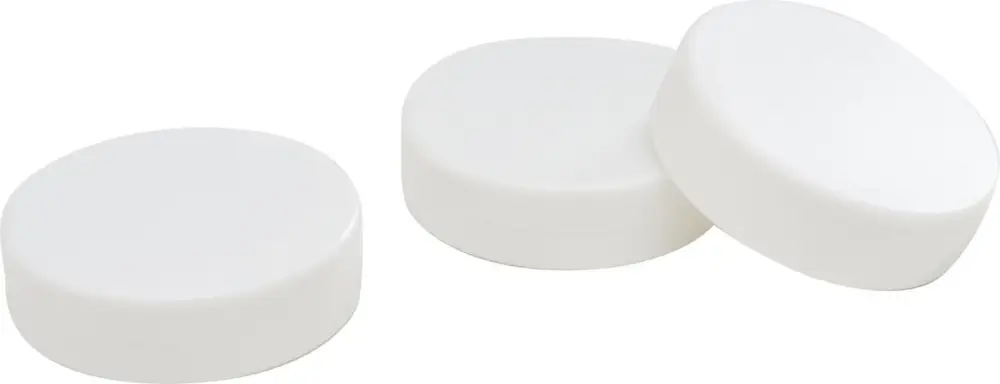Dernier Modèle Boîte hochet, Ø 3,6 cm, H 1 cm, sachet de 3 pc.