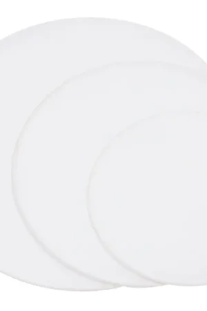 Top Vente Décoration de fenêtre, ronde, soie, Ø 15 cm