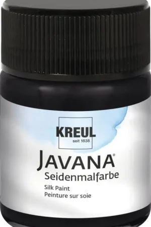 Peinture sur soie « Couvrante noir » KREUL Javana Commander Vite
