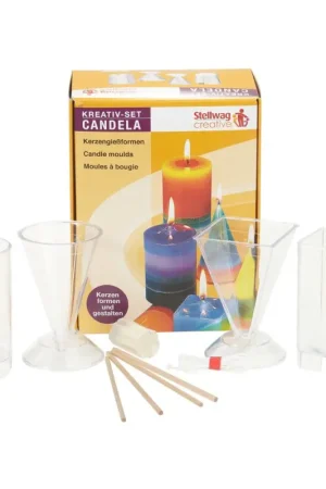Moules à bougies, lot de 4 Réduction
