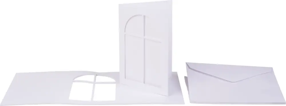 Cartes passe-partout blanches VBS, « Fenêtre » Meilleure Vente