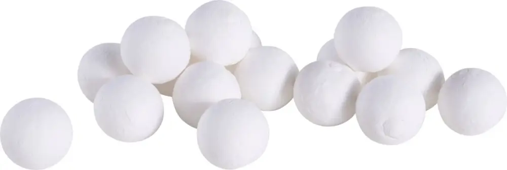 Boules en ouate, Blanc, env. Ø 30 mm, 15 pc. Vente Flash