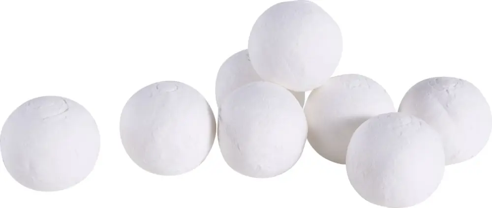 Boules en ouate, Blanc, env. Ø 40 mm, 8 pc. Pas Cher