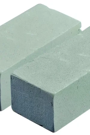 Mousse de fixation pour fleurs fraîches, 2 pc., 23x11x8cm Offre Spéciale