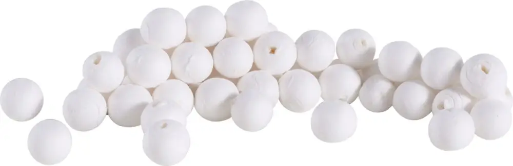 Boules en ouate « Blanc », Ø 10 mm, 50 pc. Nouveauté