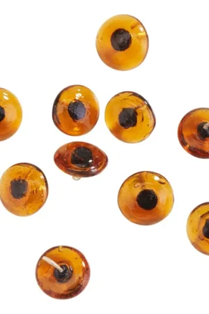 Prix Cassé Yeux d'animaux à coudre, 10 pc., Ø12 mm, Brun