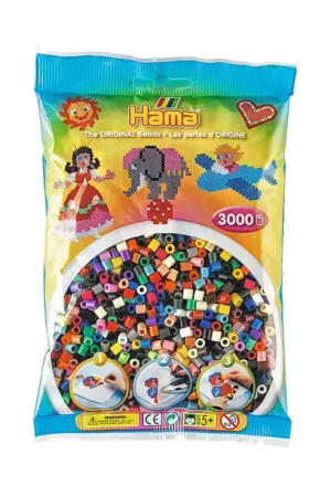Pas Cher Assortiment de perles Hama « Basic », 3000 pc.