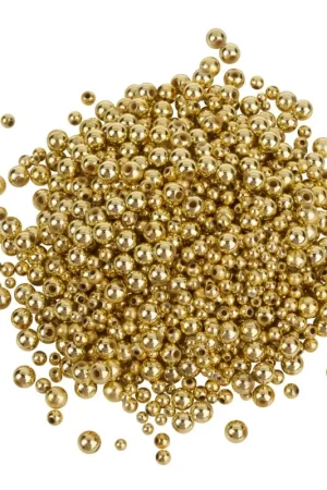 Assortiment de perles cirées VBS « Or », 1000 pc. Seulement Aujourd'hui