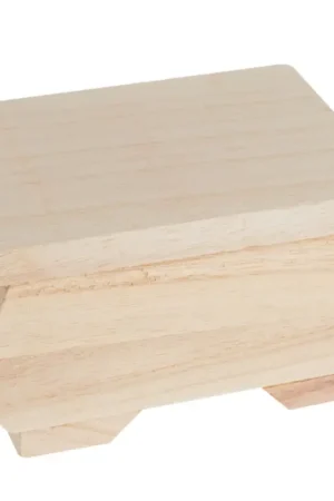 Boîte en bois VBS « Forme renflée » Quantité Limitée