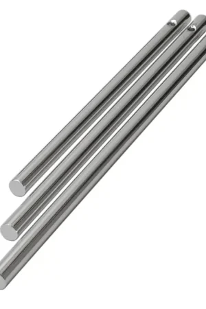 Carillons massifs, 3 pc., 12,14,16 cm, Argentés, Ø 6 mm Dernière Chance
