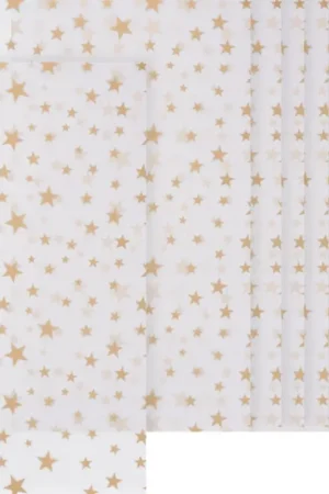 Bon Marché Papier transparent « Petites étoiles »