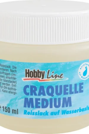 Bon Marché Medium à craqueler Hobby Line, 150 ml