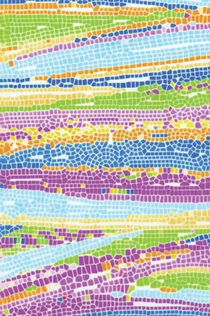 Papier Décopatch « Color Mosaïque », paquet de 3 pc., env. 30 x 39 cm, env. 20 g/m² Solde