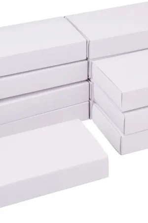 Boîtes d’allumettes VBS « Blanc », 11 cm Populaire
