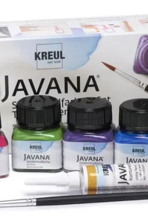 Set créatif KREUL Javana « Peinture sur soie » Promotion Saisonnière