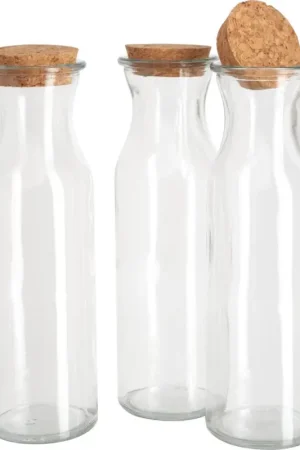 Bouteilles VBS « Milk », set de 3 Bon Marché