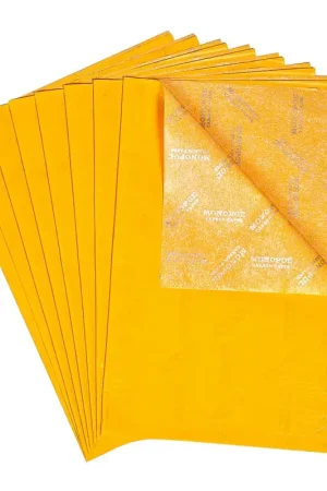 Vente Directe Papier carbone, Jaune, 29,7 x 42 cm, 8 feuilles