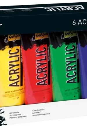 Retour Gratuit Solo Goya Acrylic, set de 6