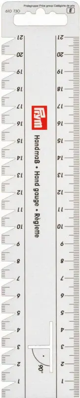 Décimètre Prym, env. 23 x 4,5 cm Dernière Chance