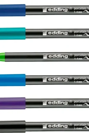 Satisfait Ou Remboursé Feutres pinceaux pour porcelaine edding 4200 « Cool »