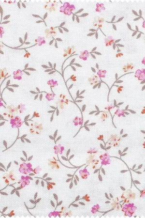 Tissu au mètre « Gent », fleurs champêtres Prix Choc