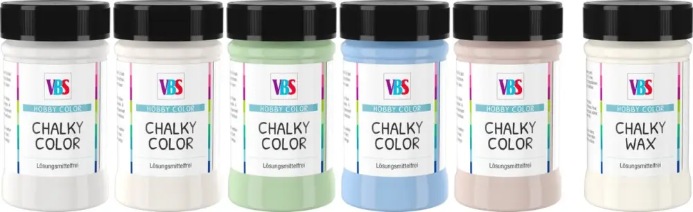 VBS Chalky Color « Best of... », set de 6 Achat Immédiat