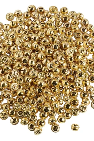 Offre Limitée Assortiment de grelots VBS « Doré », 300 pc., Ø 13 mm