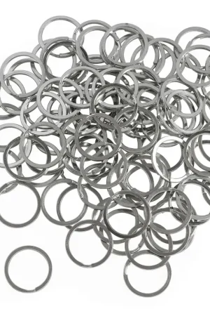 Anneaux porte-clés plats VBS, env. Ø 28 mm, 100 pc. Meilleur Prix