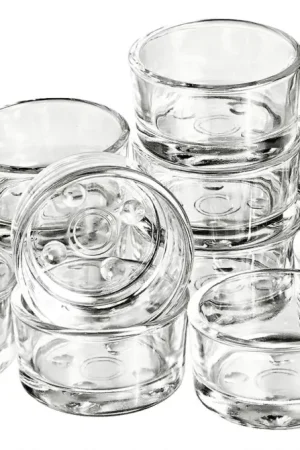 Verres à bougie chauffe-plat VBS « Plat », 12 pc. Seulement Aujourd'hui