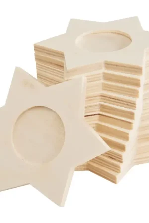 Bougeoirs VBS « Étoile », 12 pc. Certifié