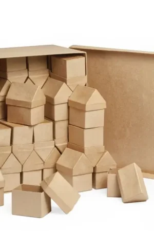 Paiement Sécurisé Boîtes en carton VBS « Maison », 40 pc.