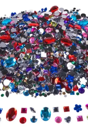 Achetez Aujourd'hui Assortiment de pierres décoratives VBS « Formes et couleurs variées », 430 g